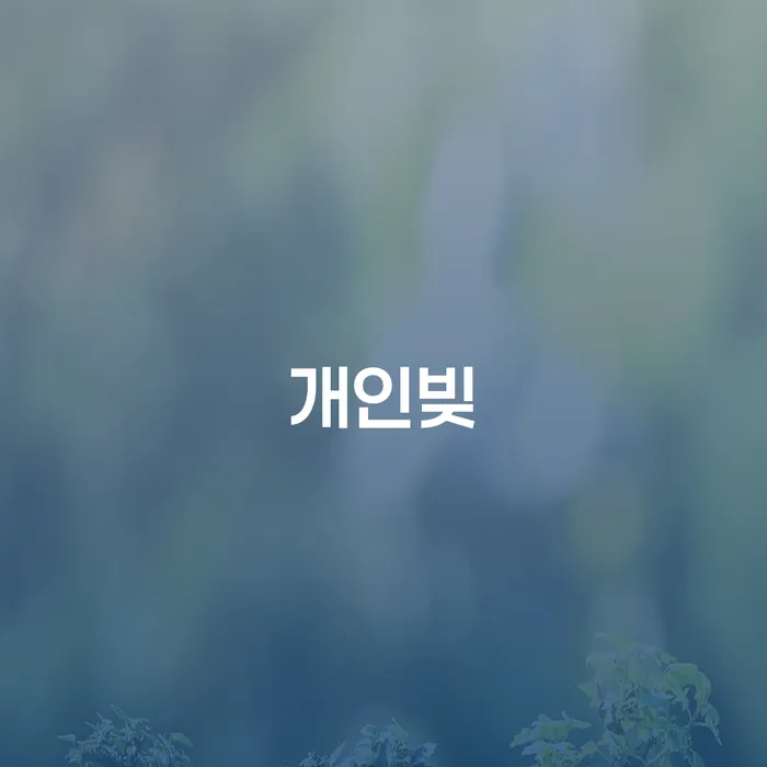 중구 개인회생사무실 빚 합법적인 빠른방법 있을까요?