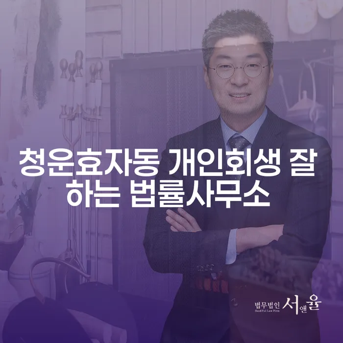 청운효자동 개인회생 잘 하는 법률사무소