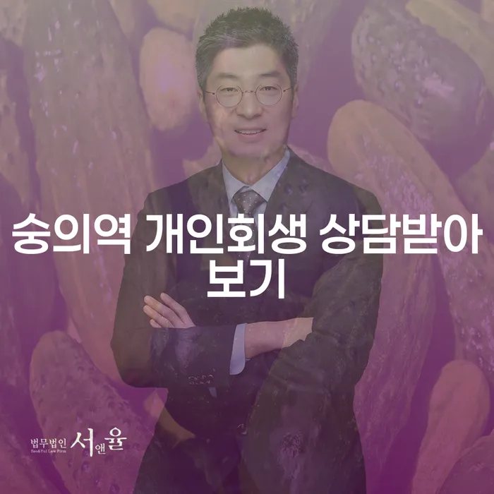숭의역 개인회생 상담받아보기