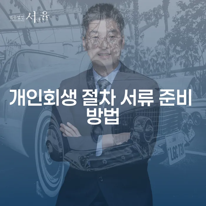 개인회생 절차 서류 준비 방법은 어떻게 할까요?