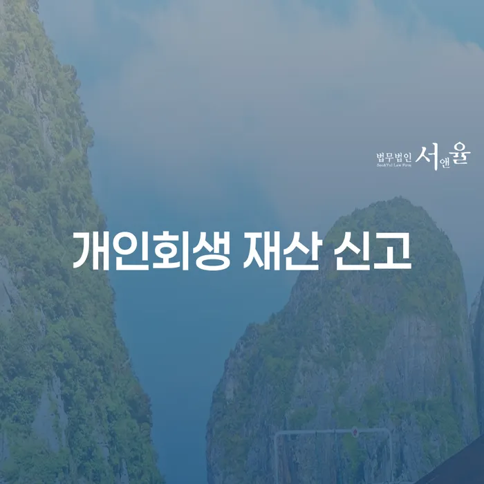 개인회생 재산 신고: 나의 재산은 어떻게 해야 할까?